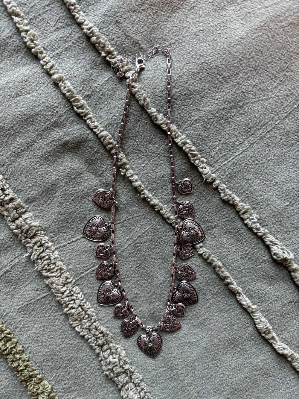 F21 Heart Necklace